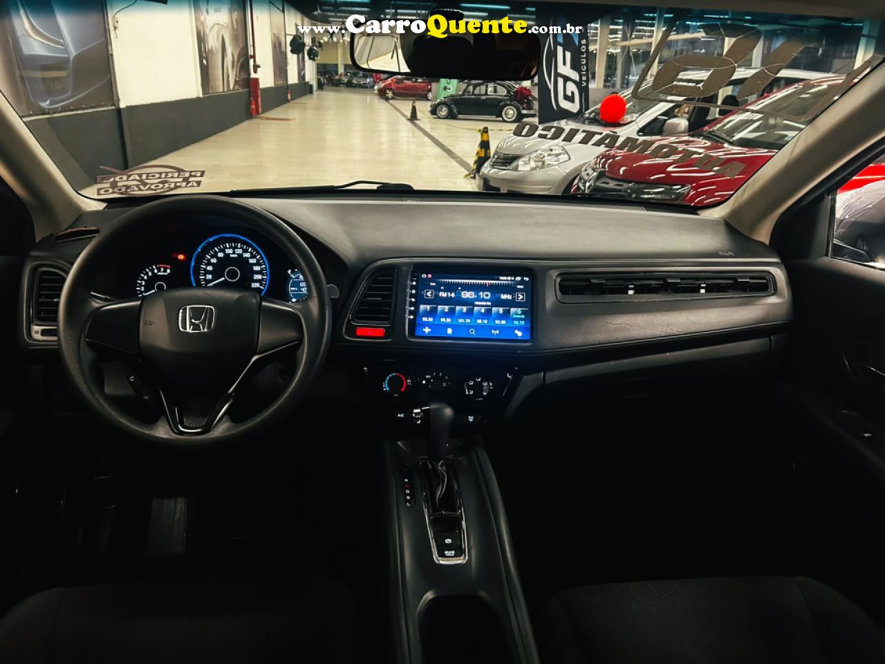 HONDA   HR-V LX 1.8 FLEXONE 16V 5P AUT.   CINZA 2016 1.8 GASOLINA - Loja