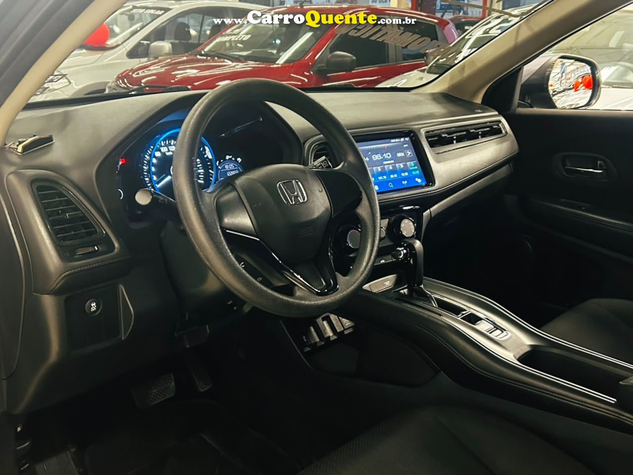 HONDA   HR-V LX 1.8 FLEXONE 16V 5P AUT.   CINZA 2016 1.8 GASOLINA - Loja