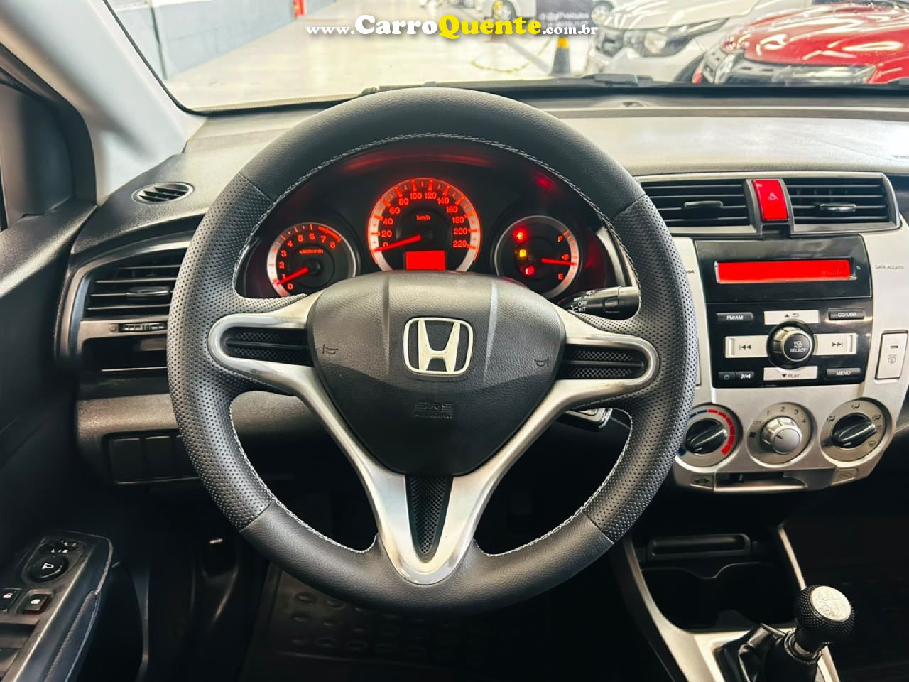 HONDA   CITY SEDAN LX 1.5 FLEX 16V 4P MEC.   CINZA 2011 1.5 FLEX - Loja