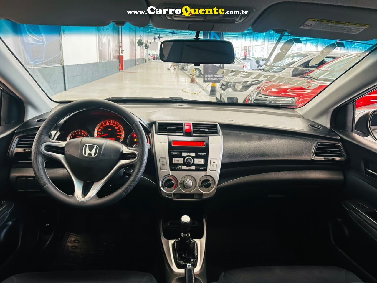 HONDA   CITY SEDAN LX 1.5 FLEX 16V 4P MEC.   CINZA 2011 1.5 FLEX - Loja