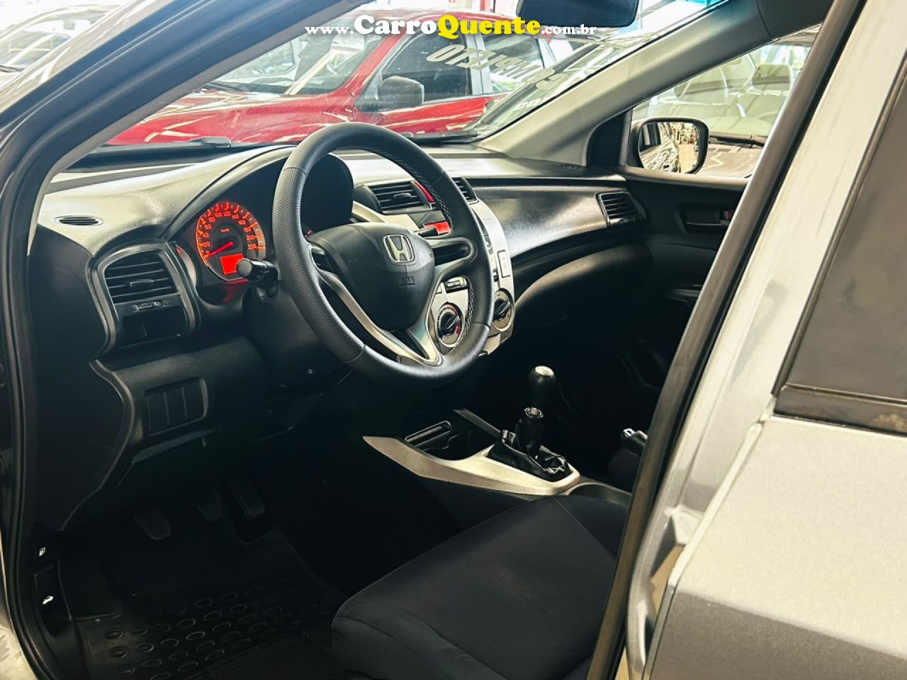 HONDA   CITY SEDAN LX 1.5 FLEX 16V 4P MEC.   CINZA 2011 1.5 FLEX - Loja