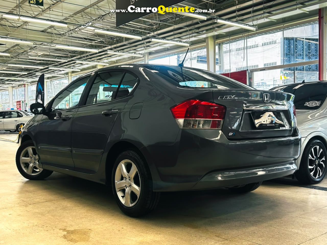 HONDA   CITY SEDAN LX 1.5 FLEX 16V 4P MEC.   CINZA 2011 1.5 FLEX - Loja