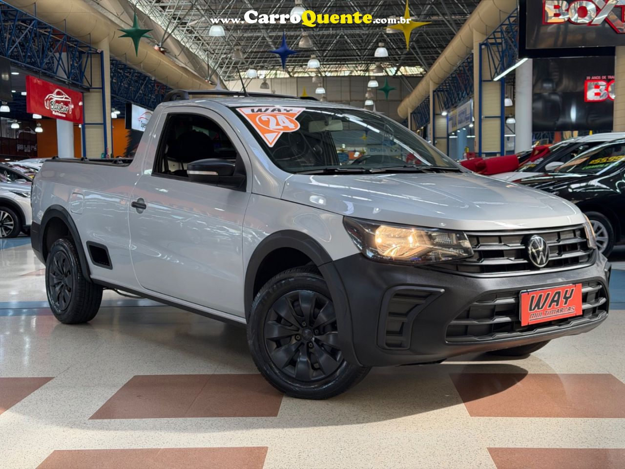 VOLKSWAGEN SAVEIRO 1.6 MSI ROBUST CS 16V 2024 - Loja