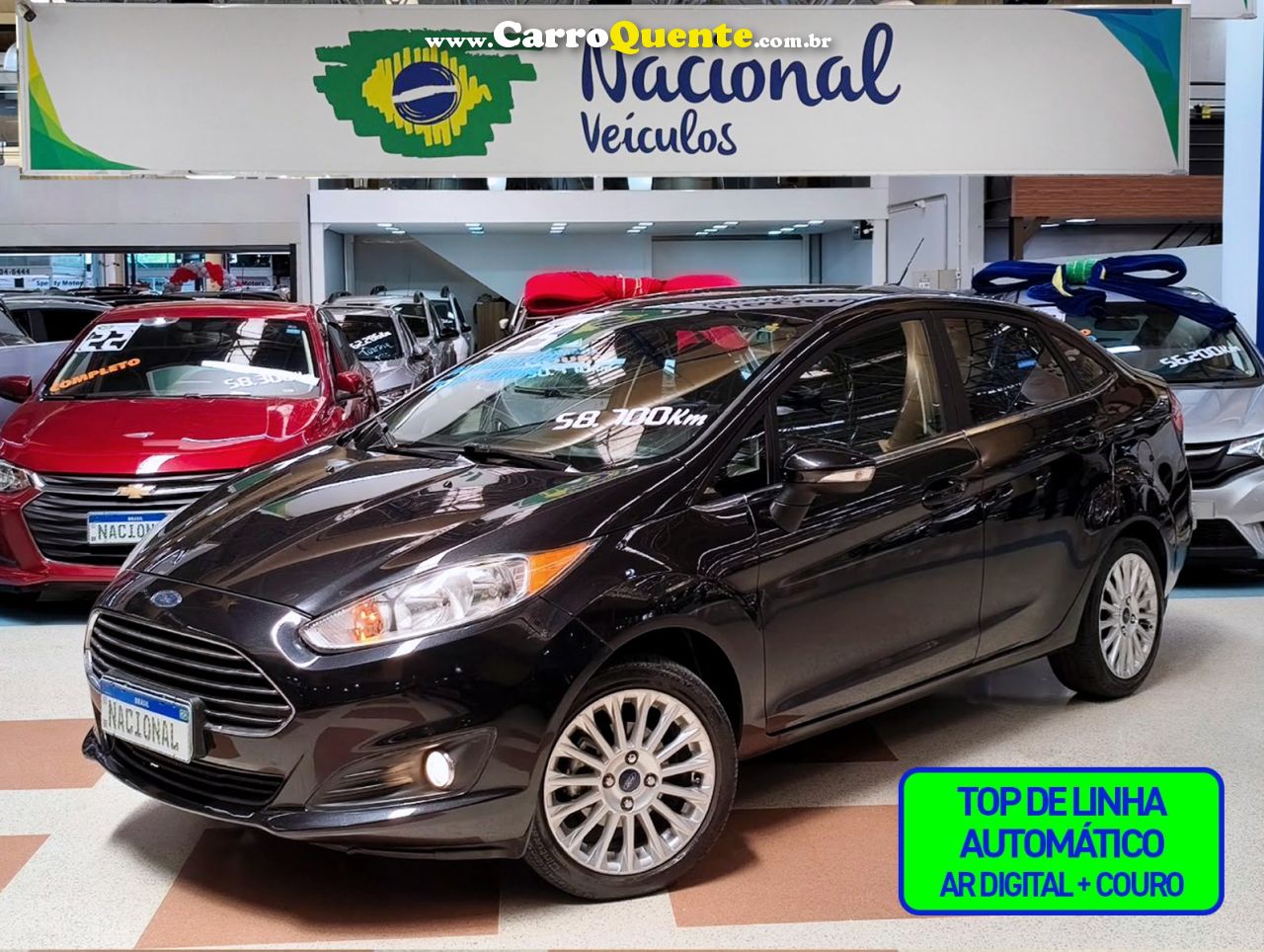 FORD FIESTA 1.6 TITANIUM SEDAN 16V 2015 - Loja