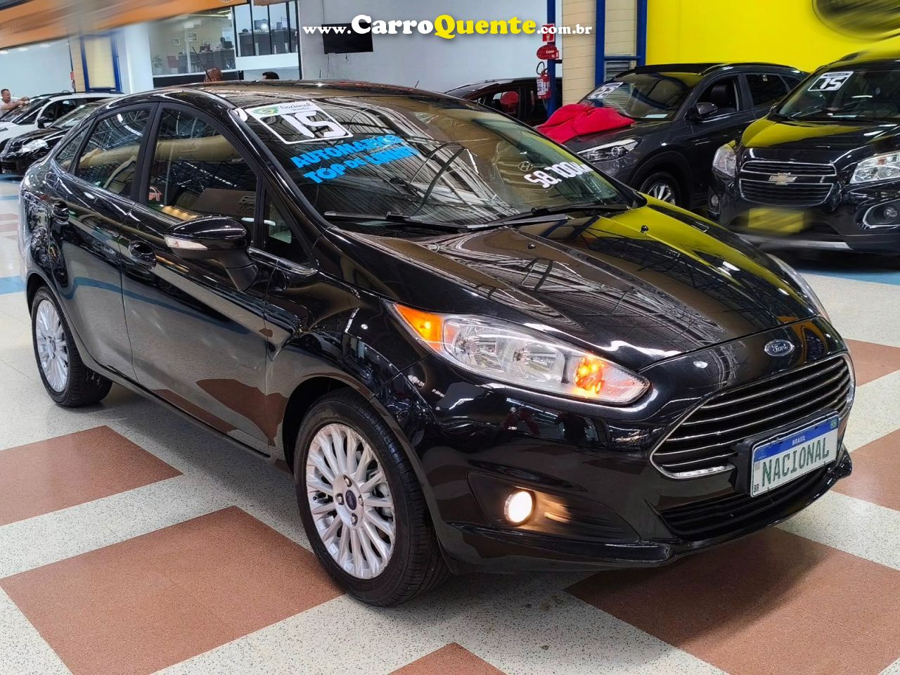 FORD FIESTA 1.6 TITANIUM SEDAN 16V 2015 - Loja