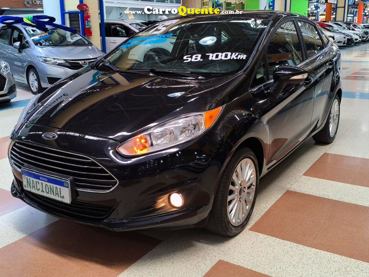 FORD FIESTA 1.6 TITANIUM SEDAN 16V 2015 - Loja
