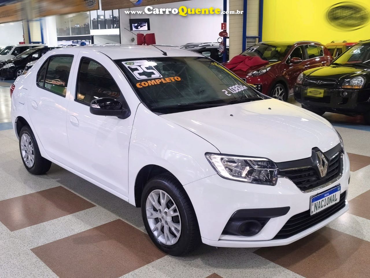 RENAULT LOGAN 2025 1.0 ZEN COMPLETO + MULTIMÍDIA 2025 - Loja