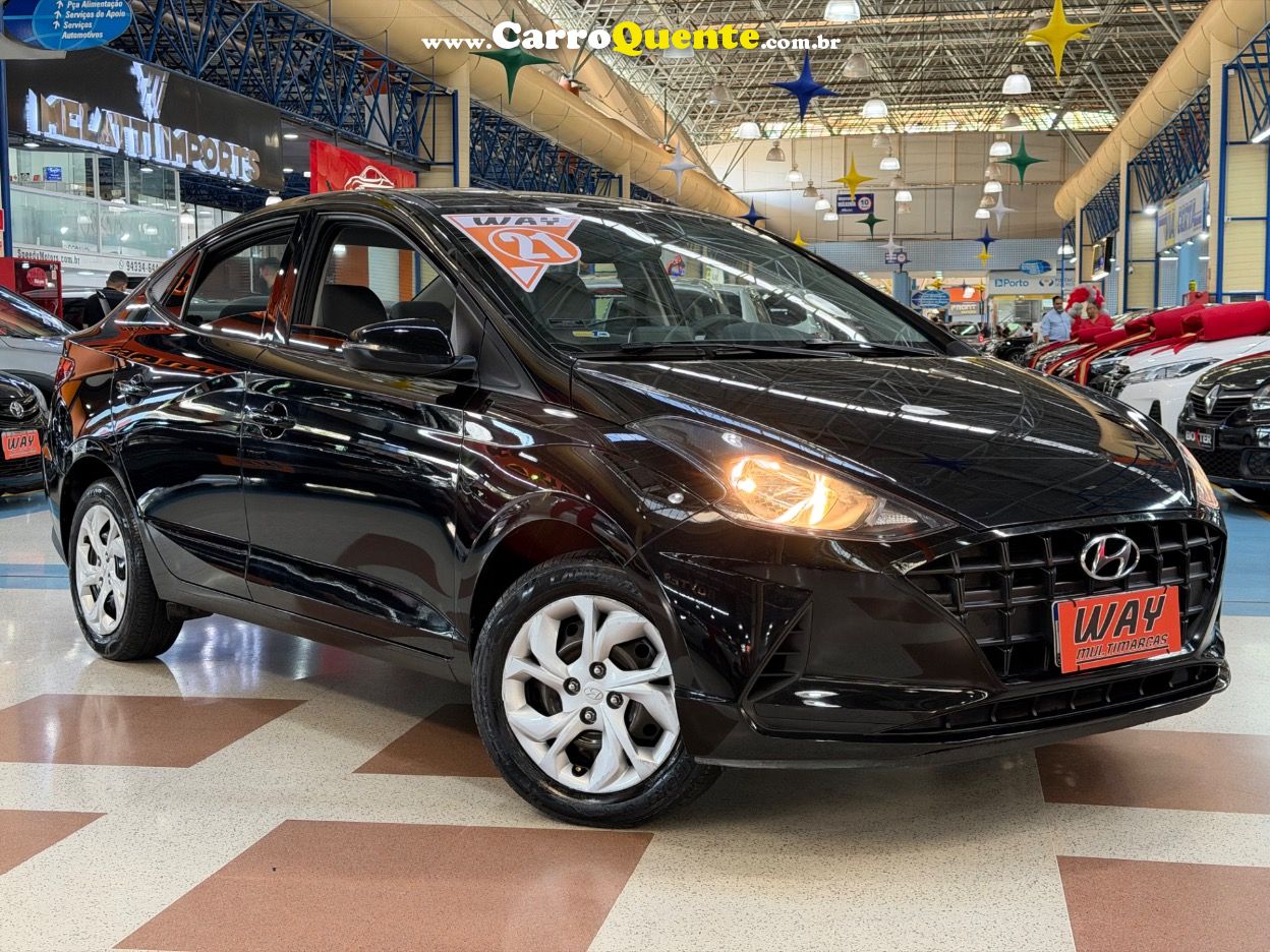 HYUNDAI HB20S 1.0 12V VISION 2021 - Loja