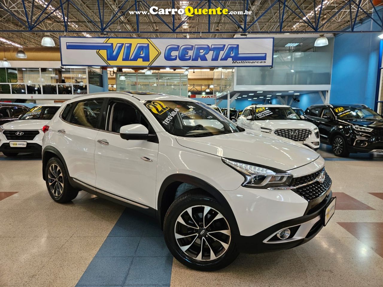 CHERY TIGGO 7 1.5 TURBO FLEX TXS * C/ TETO SOLAR * 2022 - Loja