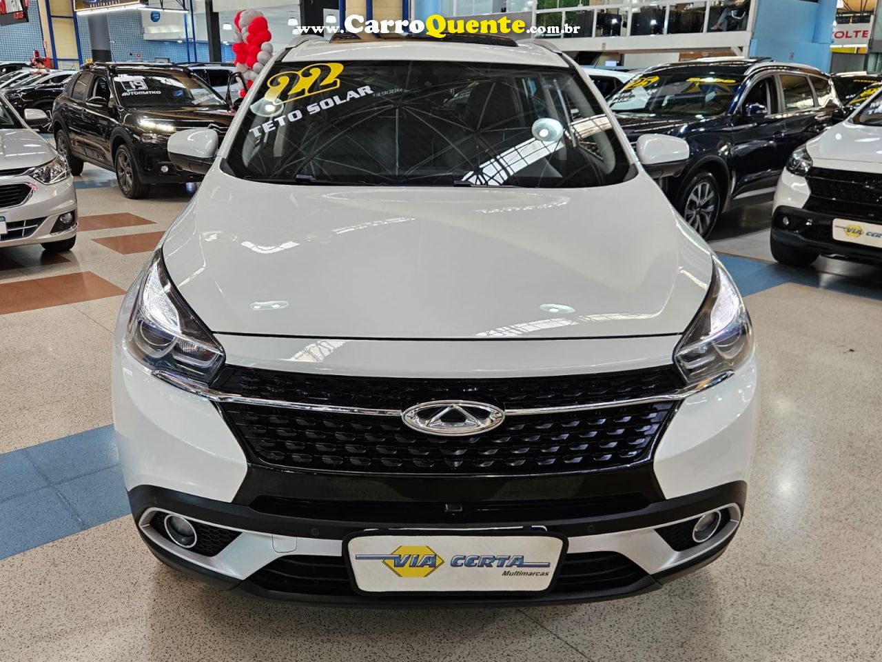 CHERY TIGGO 7 1.5 TURBO FLEX TXS * C/ TETO SOLAR * 2022 - Loja