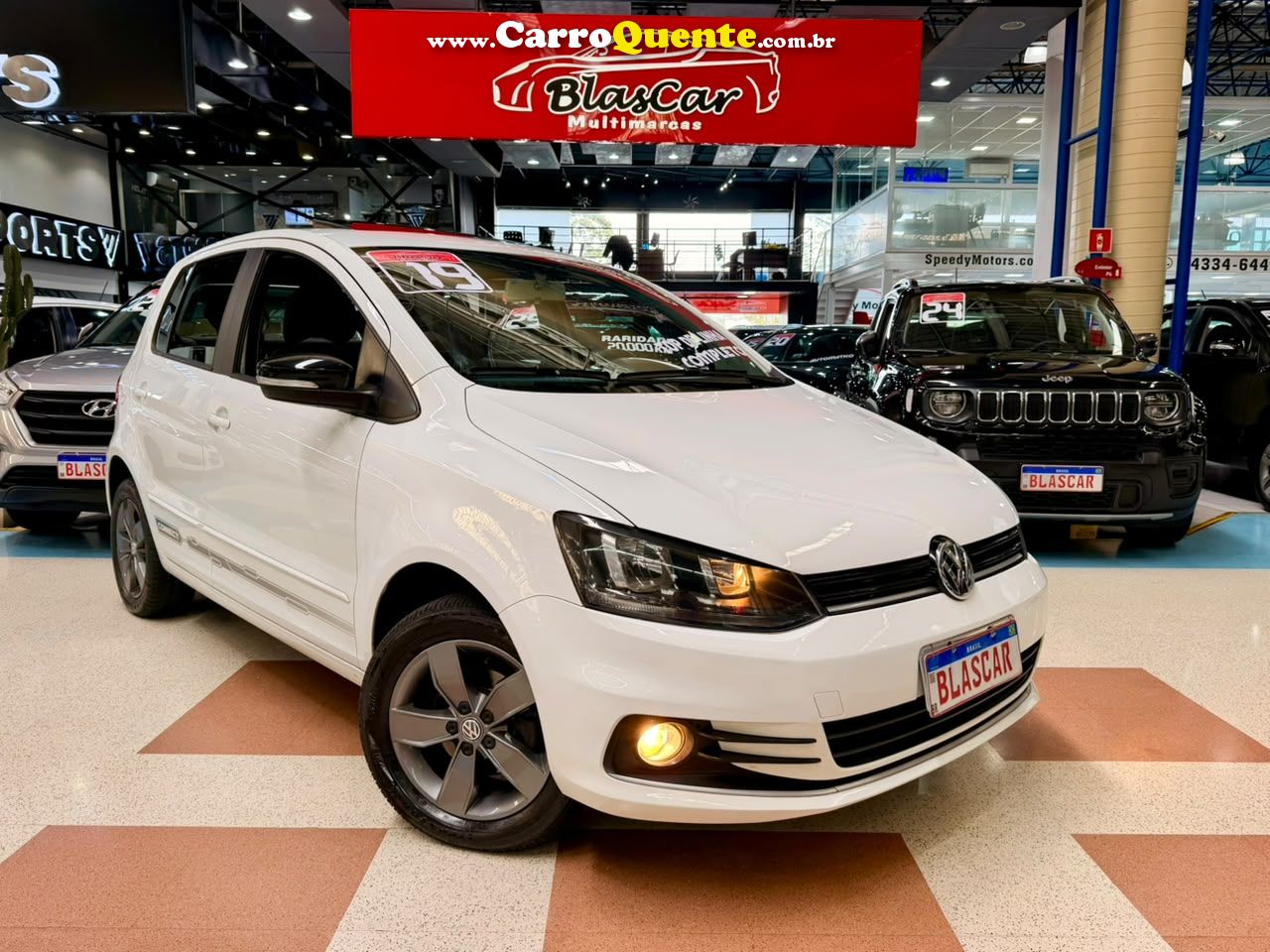 VOLKSWAGEN FOX 1.6 MSI TOTAL CONNECT TETO SOLAR 2019 - Loja