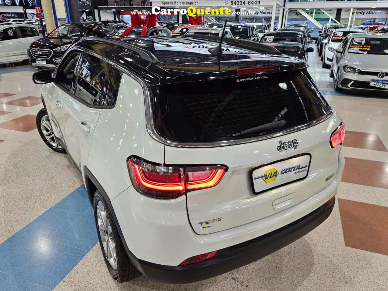JEEP COMPASS 1.3 T270 TURBO LONGITUDE * FAZ SEM ENTRADA * 2022 - Loja