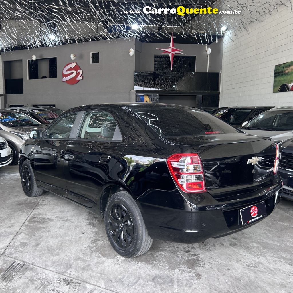 CHEVROLET   COBALT LT 1.4 8V FLEXPOWERECONOFLEX 4P   PRETO 2012 1.4 GASOLINA - Loja