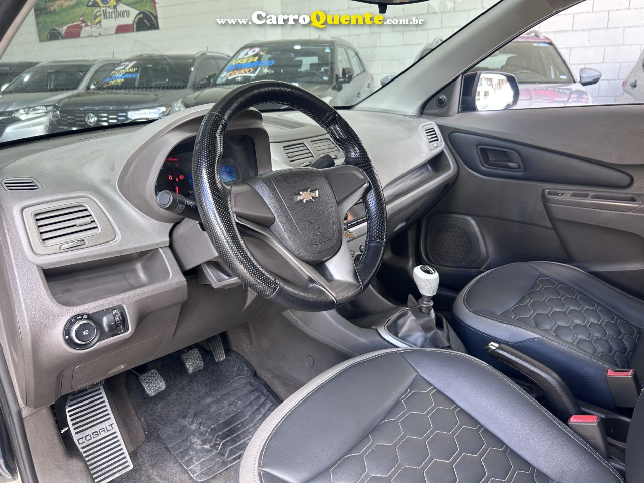 CHEVROLET   COBALT LT 1.4 8V FLEXPOWERECONOFLEX 4P   PRETO 2012 1.4 GASOLINA - Loja