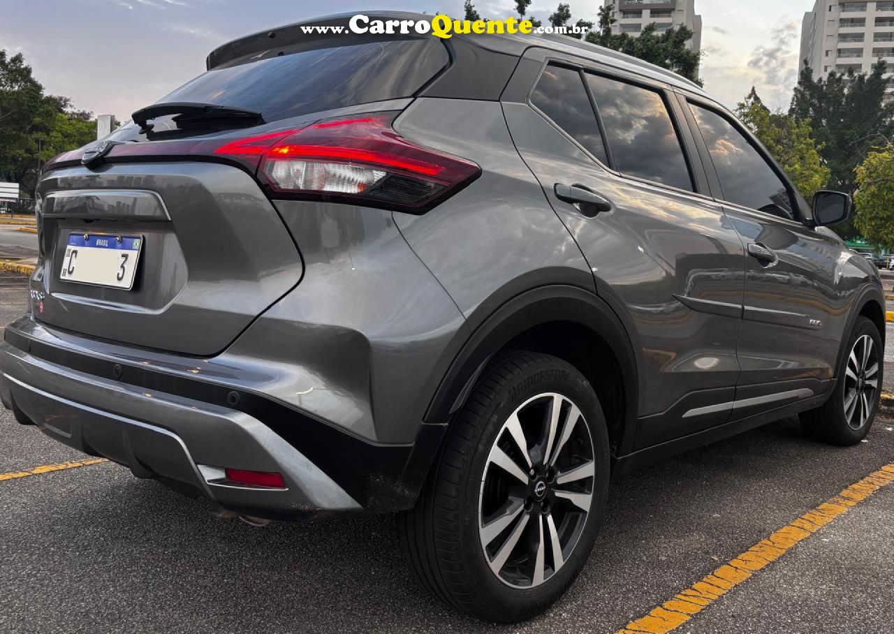 NISSAN   KICKS ADVANCE 1.6 16V FLEX AUT.   CINZA 2024 1.6 FLEX - Loja