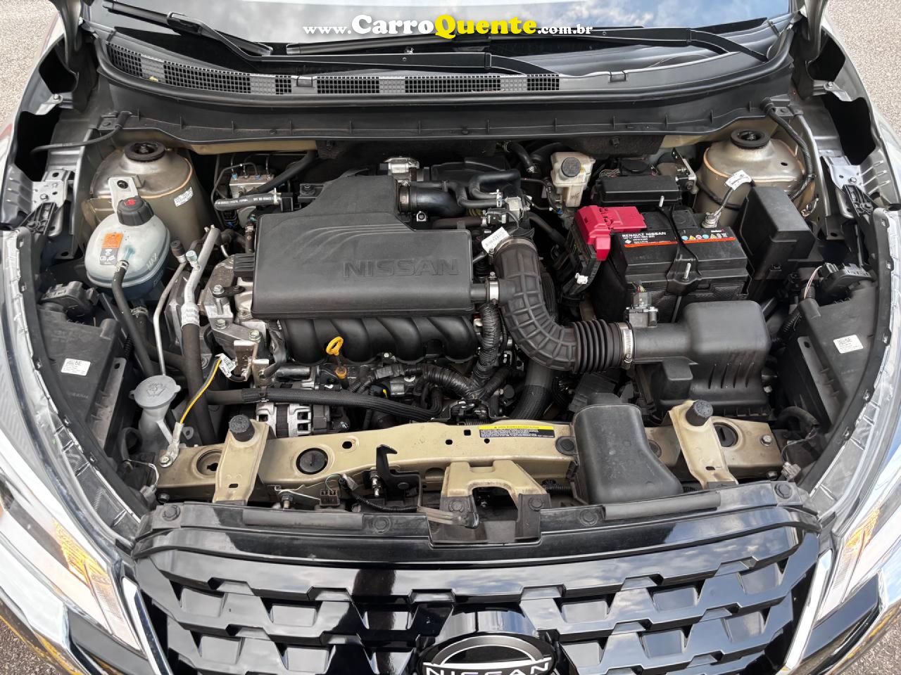 NISSAN   KICKS ADVANCE 1.6 16V FLEX AUT.   CINZA 2024 1.6 FLEX - Loja