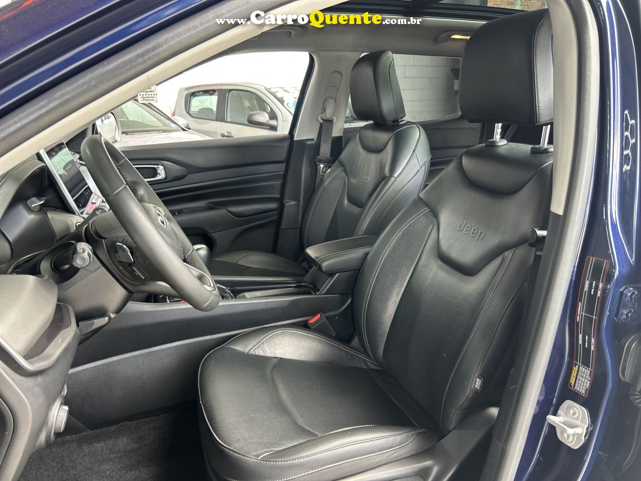 JEEP   COMPASS LONG. T270 1.3 TB 4X2 FLEX AUT.   AZUL 2023 1.3 FLEX - Loja