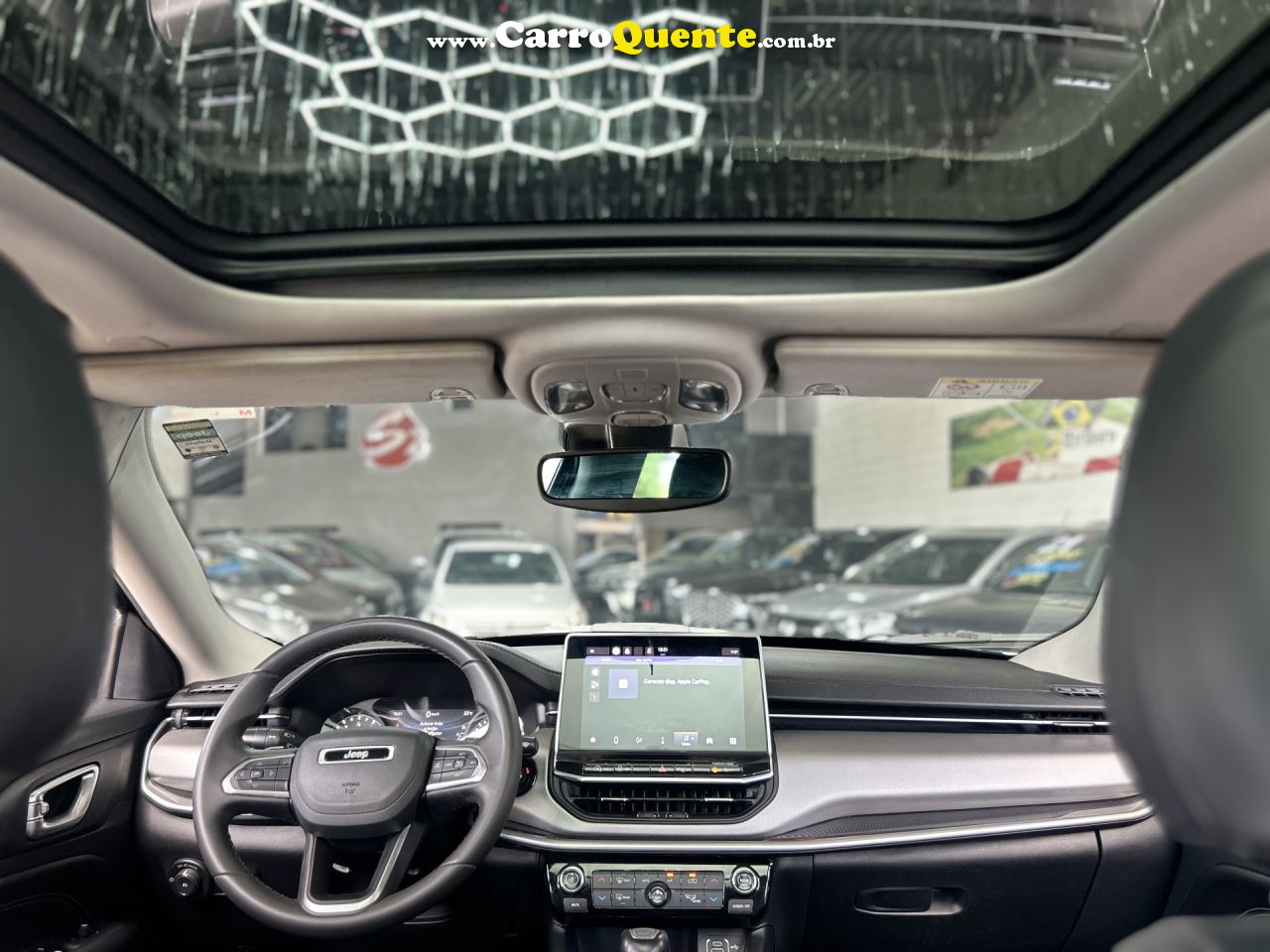 JEEP   COMPASS LONG. T270 1.3 TB 4X2 FLEX AUT.   AZUL 2023 1.3 FLEX - Loja