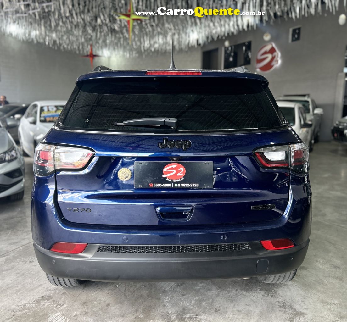 JEEP   COMPASS LONG. T270 1.3 TB 4X2 FLEX AUT.   AZUL 2023 1.3 FLEX - Loja