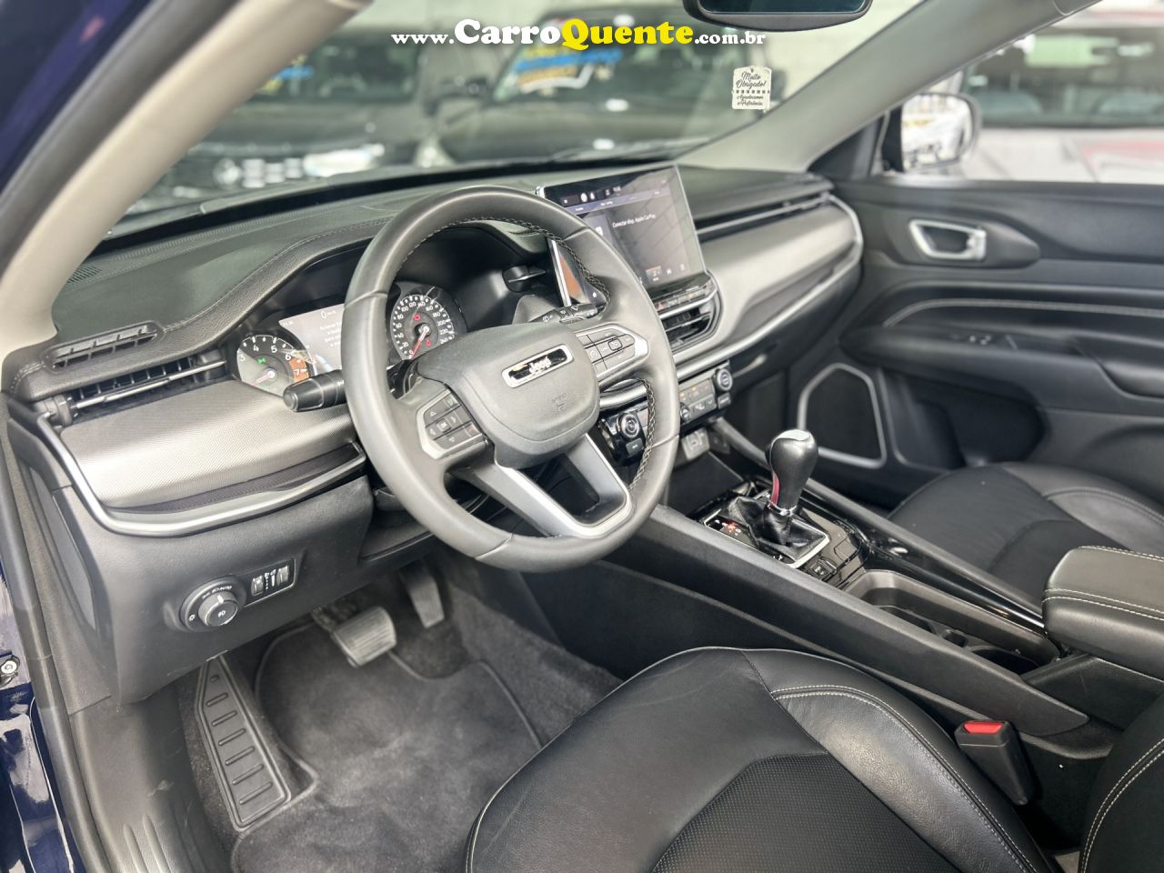 JEEP   COMPASS LONG. T270 1.3 TB 4X2 FLEX AUT.   AZUL 2023 1.3 FLEX - Loja