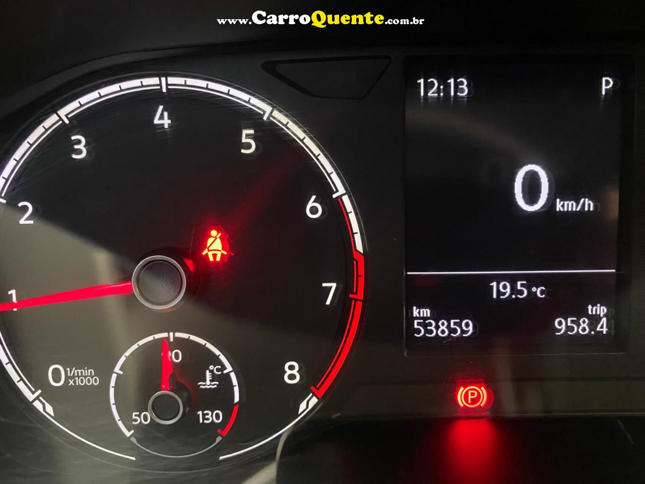 VOLKSWAGEN   POLO COMFORT. 200 TSI 1.0 FLEX 12V AUT.   BRANCO 2018 1.0 FLEX - Loja