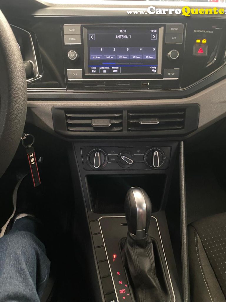VOLKSWAGEN   POLO COMFORT. 200 TSI 1.0 FLEX 12V AUT.   BRANCO 2018 1.0 FLEX - Loja