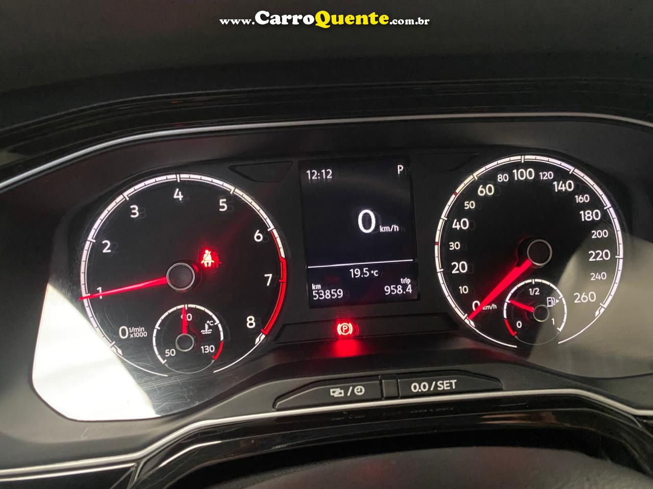 VOLKSWAGEN   POLO COMFORT. 200 TSI 1.0 FLEX 12V AUT.   BRANCO 2018 1.0 FLEX - Loja
