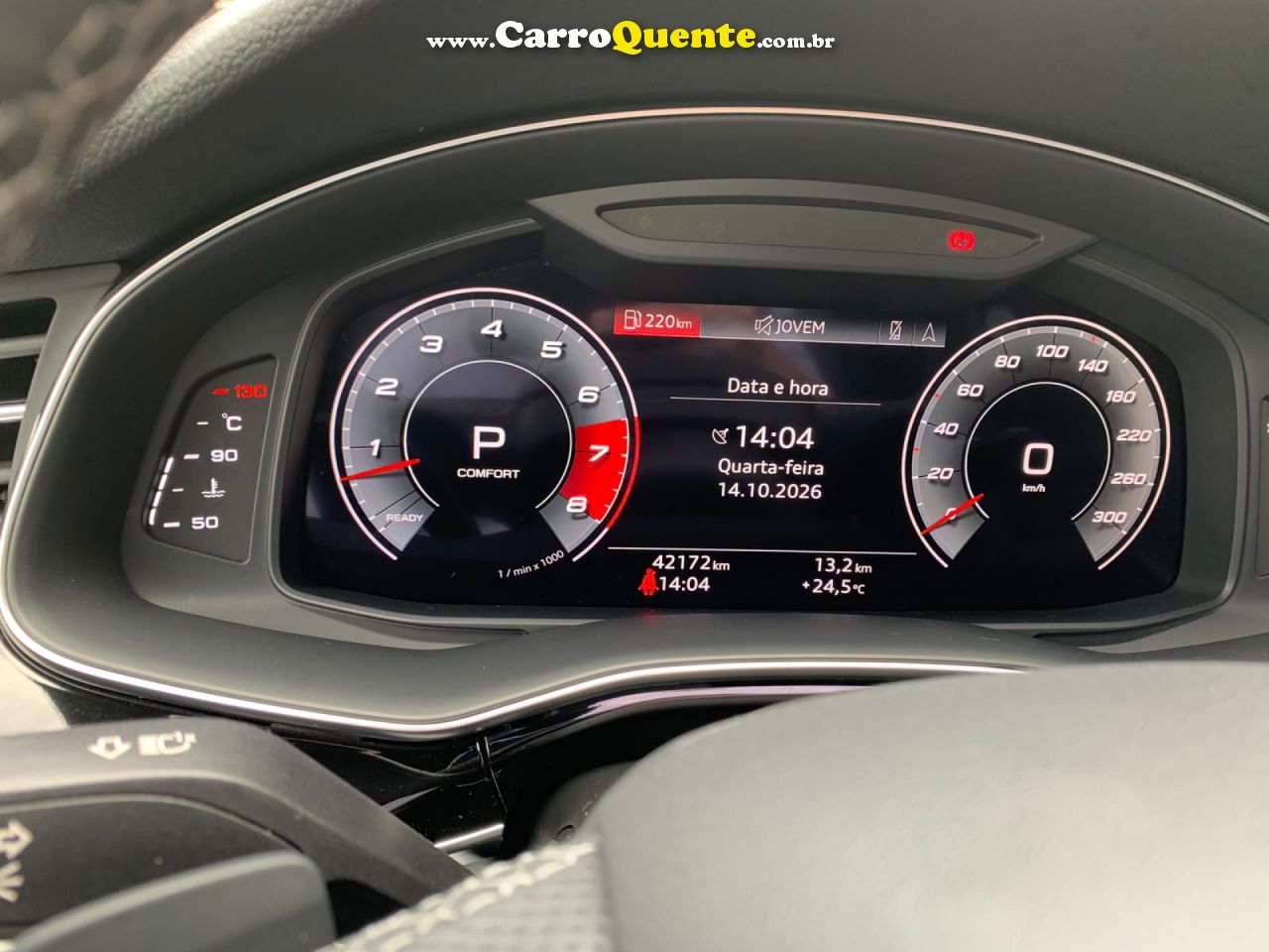 AUDI   3.0 TFSI GASOLINA PERFORMANCE    PRETO 2021 3.0 GASOLINA - Loja