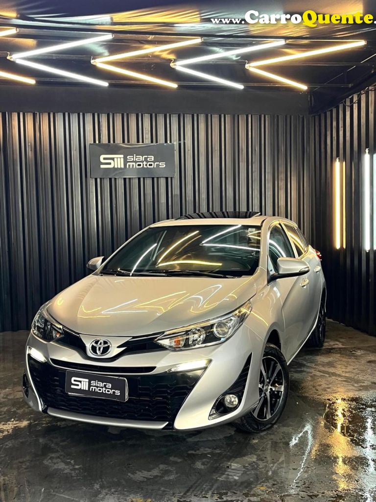 TOYOTA   YARIS XLS CONNECT 1.5 FLEX 16V 5P AUT.   PRATA 2020 1.5 FLEX - Loja