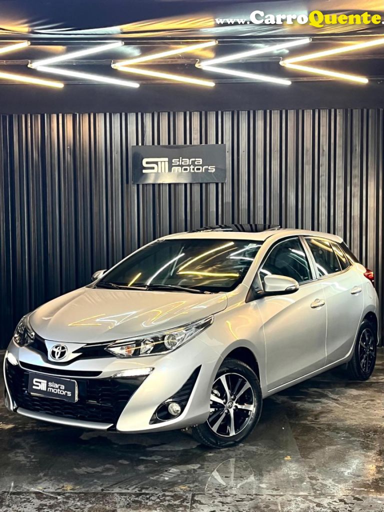 TOYOTA   YARIS XLS CONNECT 1.5 FLEX 16V 5P AUT.   PRATA 2020 1.5 FLEX - Loja