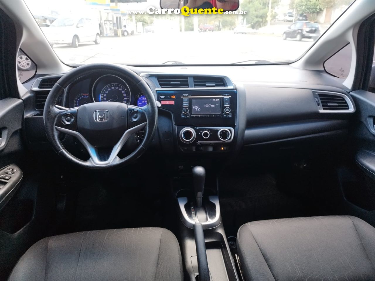 HONDA   FIT EXSEX 1.5 FLEXFLEXONE 16V 5P AUT.   CINZA 2016 1.5 GASOLINA - Loja