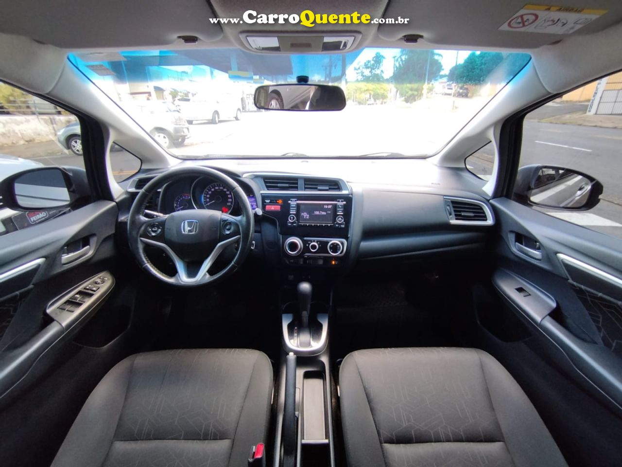 HONDA   FIT EXSEX 1.5 FLEXFLEXONE 16V 5P AUT.   CINZA 2016 1.5 GASOLINA - Loja