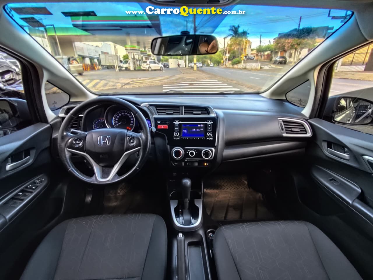 HONDA   FIT EXSEX 1.5 FLEXFLEXONE 16V 5P AUT.   CINZA 2016 1.5 GASOLINA - Loja