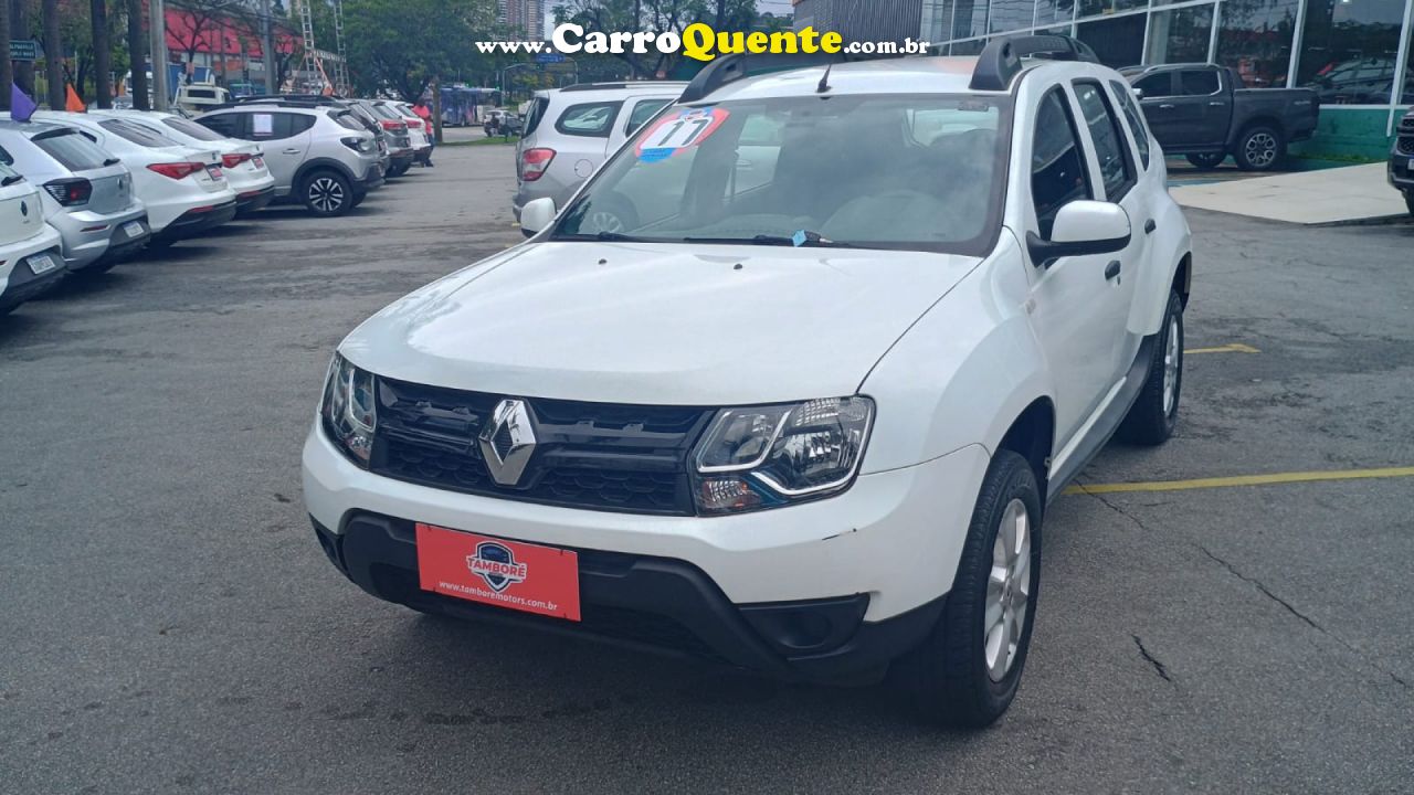 RENAULT   DUSTER EXPRESSION 1.6 HI-FLEX 16V MEC.   BRANCO 2017 1.6 FLEX - Loja