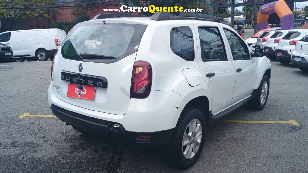 RENAULT   DUSTER EXPRESSION 1.6 HI-FLEX 16V MEC.   BRANCO 2017 1.6 FLEX - Loja