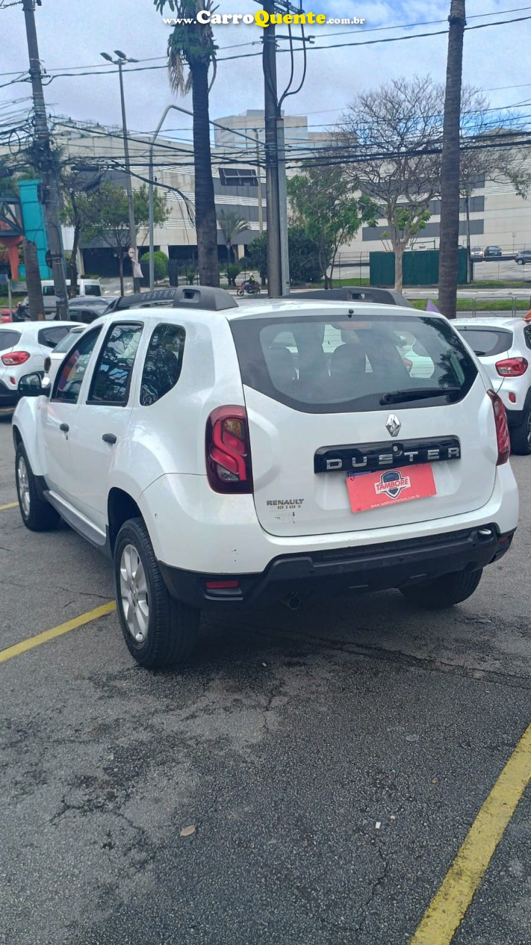 RENAULT   DUSTER EXPRESSION 1.6 HI-FLEX 16V MEC.   BRANCO 2017 1.6 FLEX - Loja