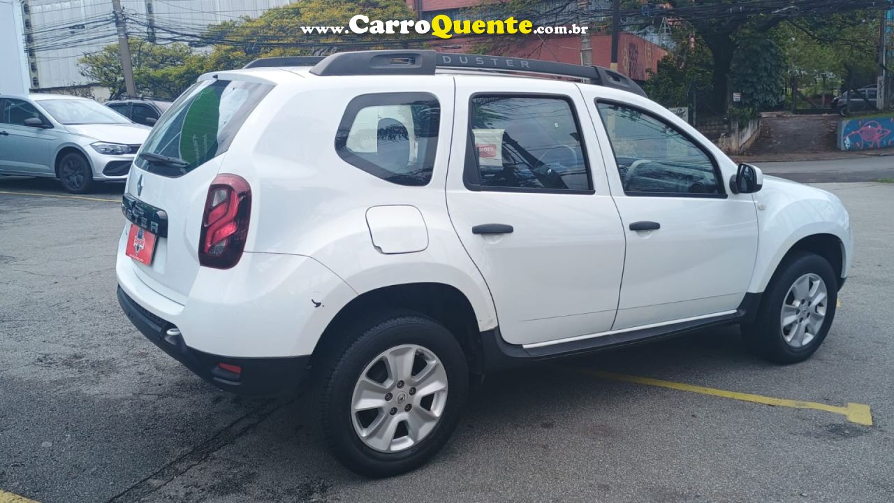 RENAULT   DUSTER EXPRESSION 1.6 HI-FLEX 16V MEC.   BRANCO 2017 1.6 FLEX - Loja