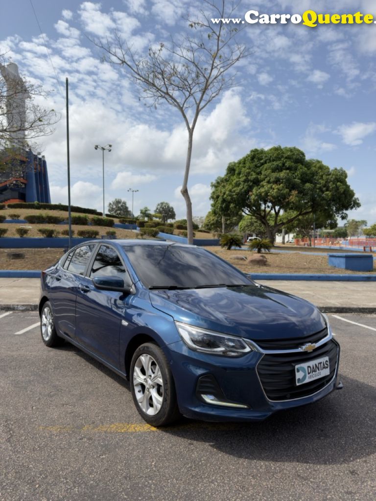 CHEVROLET   ONIX SED. PLUS PREM. 1.0 12V TB FLEX AUT   AZUL 2020 1.0 FLEX - Loja