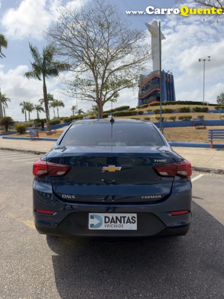 CHEVROLET   ONIX SED. PLUS PREM. 1.0 12V TB FLEX AUT   AZUL 2020 1.0 FLEX - Loja