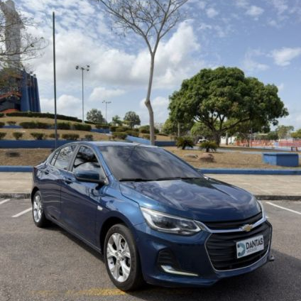 CHEVROLET   ONIX SED. PLUS PREM. 1.0 12V TB FLEX AUT   AZUL 2020 1.0 FLEX