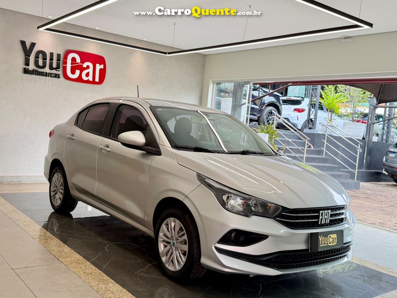 FIAT   CRONOS DRIVE 1.3 8V FLEX   PRATA 2023 1.3 FLEX - Loja