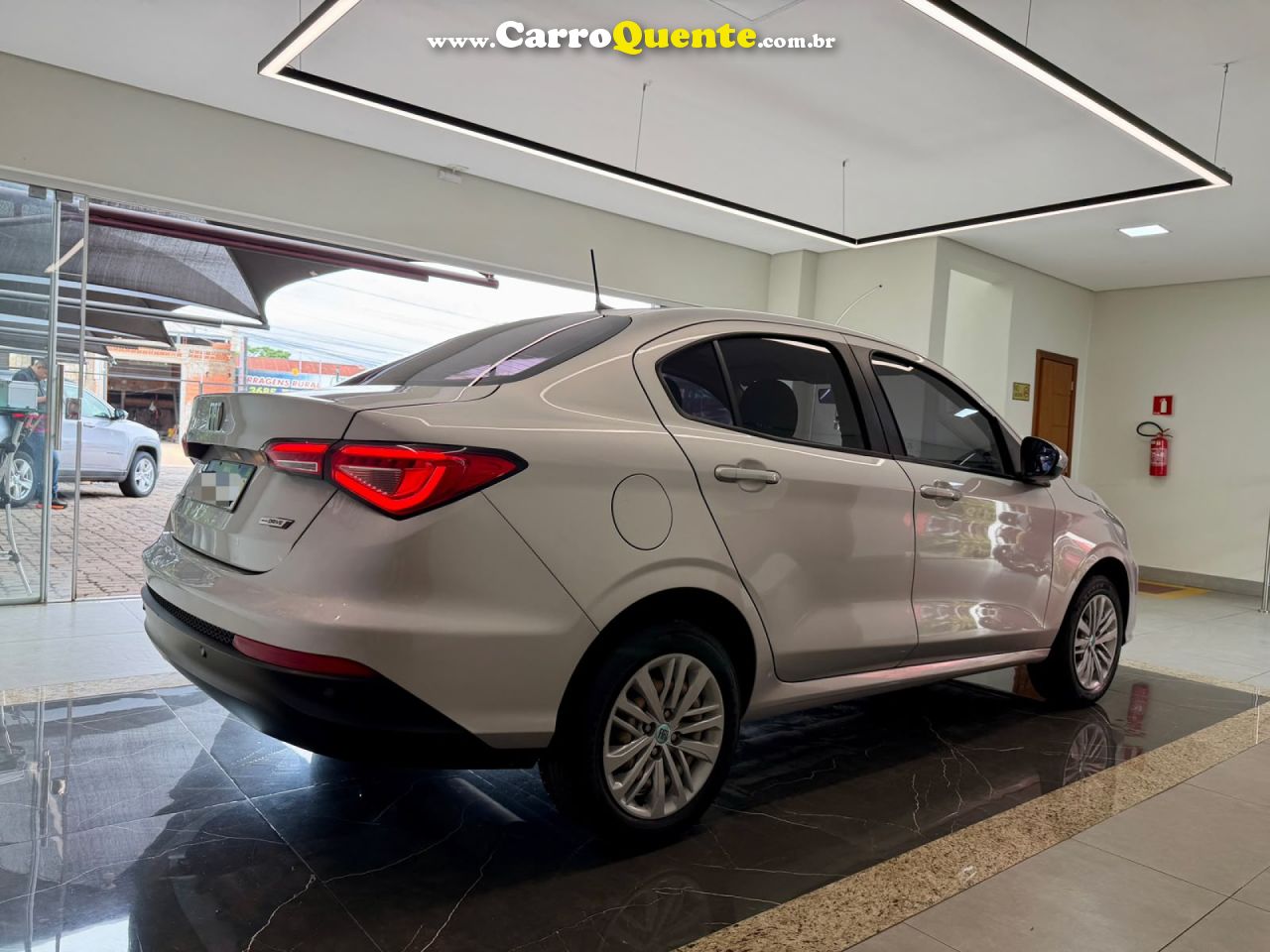 FIAT   CRONOS DRIVE 1.3 8V FLEX   PRATA 2023 1.3 FLEX - Loja