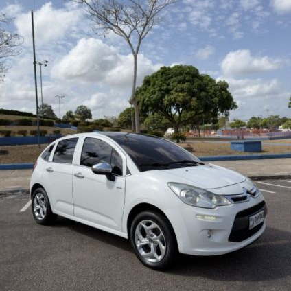 CITROËN   C3 EXCL. 1.6 VTI FLEX START 16V 5P AUT.   BRANCO 2015 1.6 FLEX