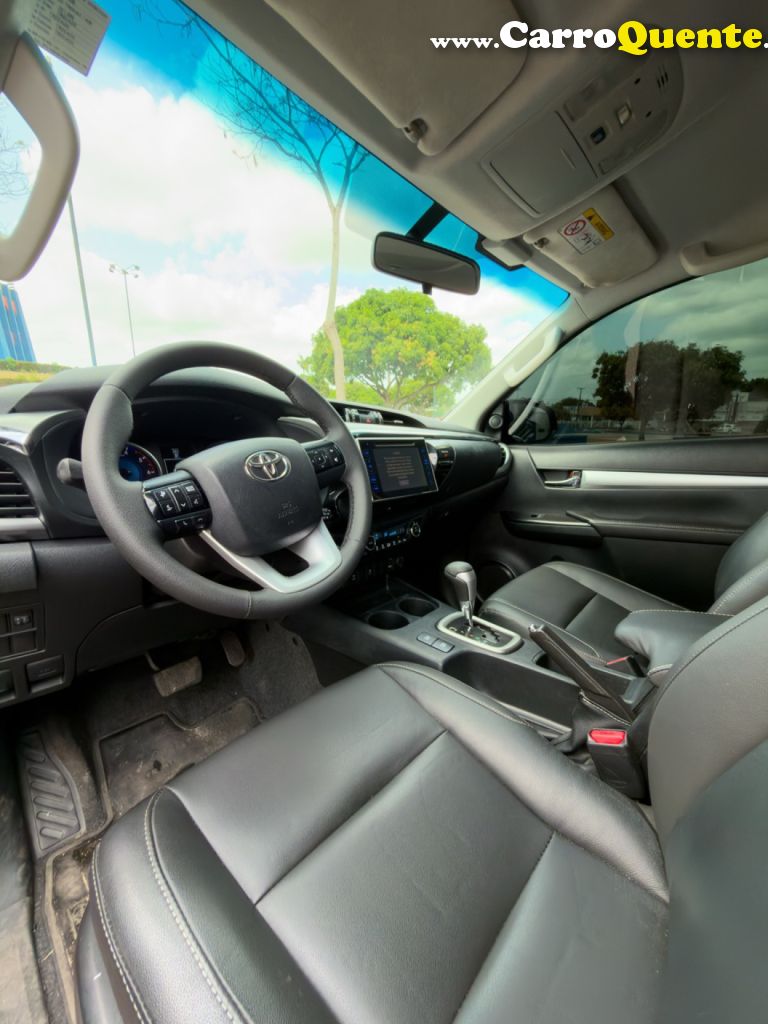 TOYOTA   HILUX CD SRV 4X4 2.8 TDI DIESEL AUT.   VERMELHO 2017 2.8 DIESEL - Loja