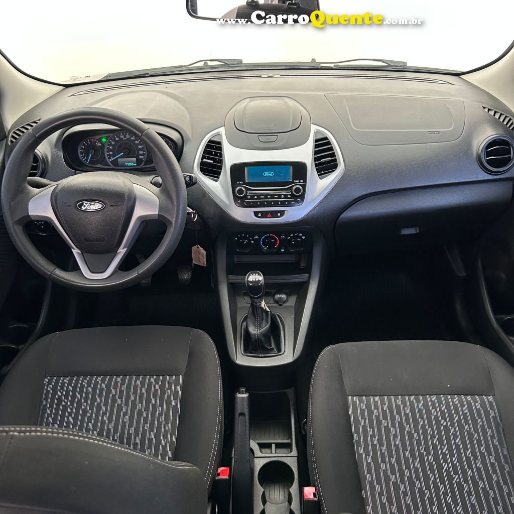 FORD   KA 1.0 SESE PLUS TIVCT FLEX 5P   CINZA 2019 1.0 FLEX - Loja