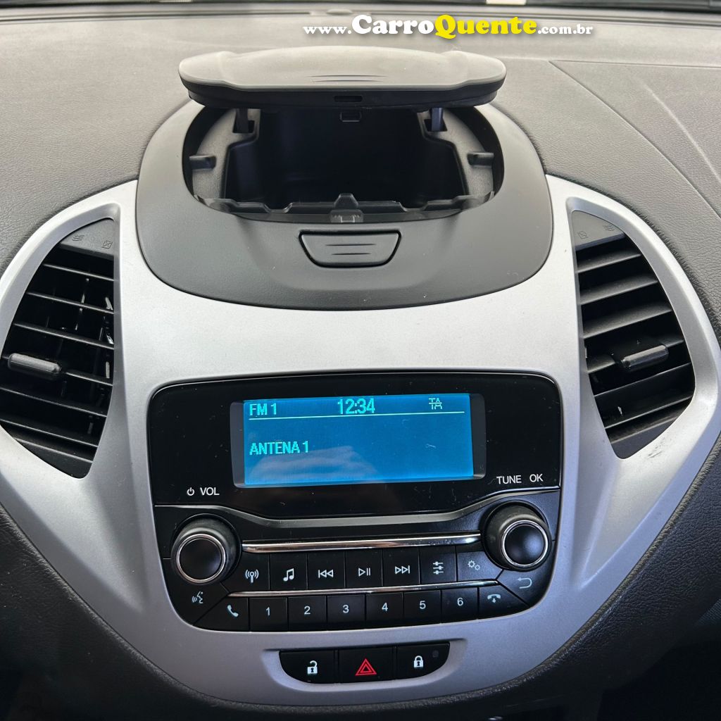 FORD   KA 1.0 SESE PLUS TIVCT FLEX 5P   CINZA 2019 1.0 FLEX - Loja
