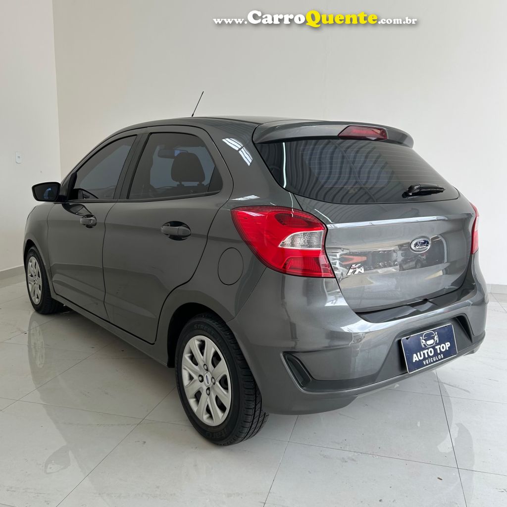 FORD   KA 1.0 SESE PLUS TIVCT FLEX 5P   CINZA 2019 1.0 FLEX - Loja
