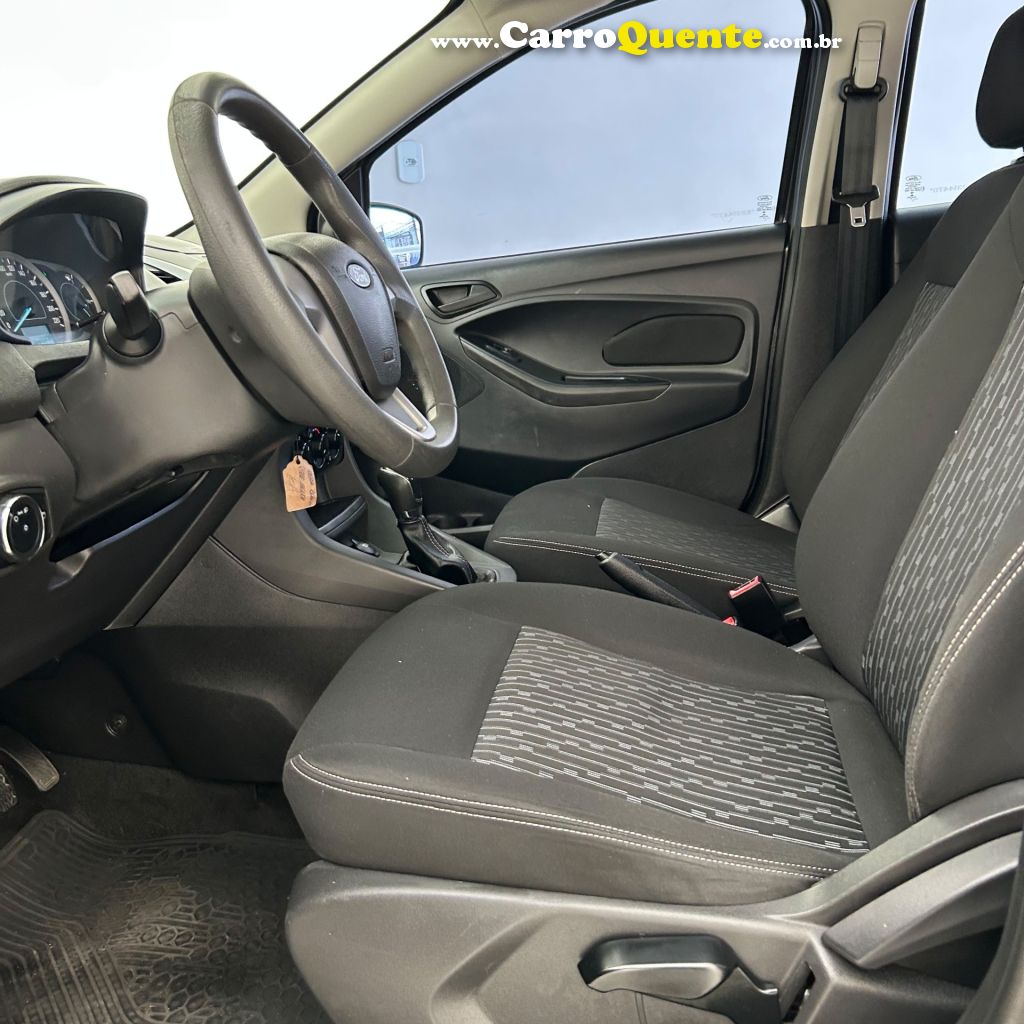 FORD   KA 1.0 SESE PLUS TIVCT FLEX 5P   CINZA 2019 1.0 FLEX - Loja