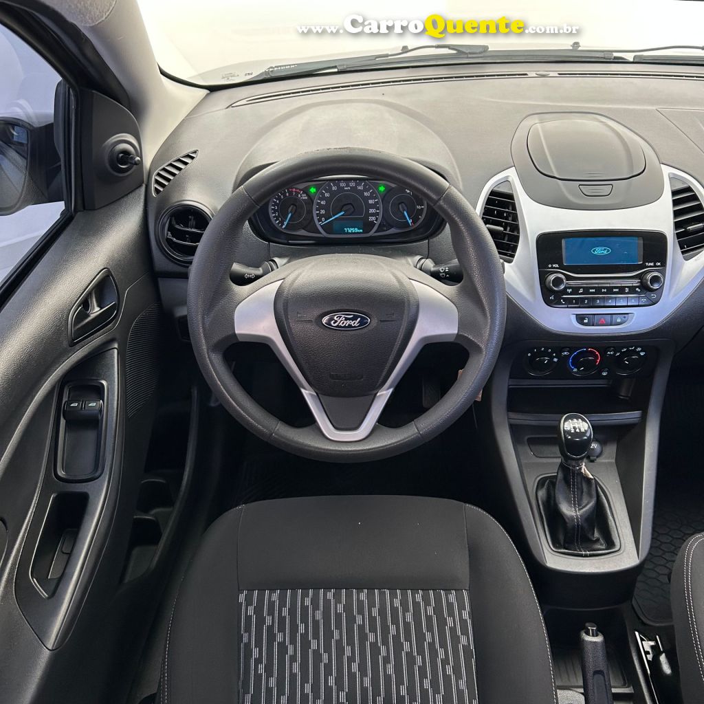 FORD   KA 1.0 SESE PLUS TIVCT FLEX 5P   CINZA 2019 1.0 FLEX - Loja