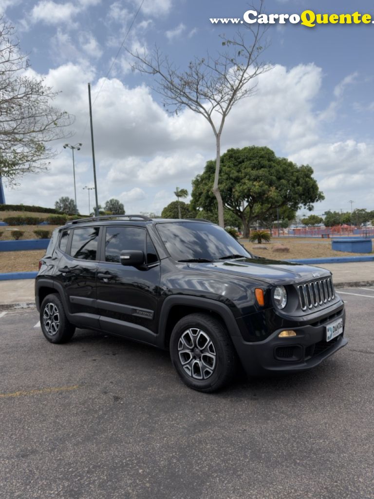 JEEP   RENEGADE1.8 4X2 FLEX 16V AUT.   PRETO 2018 1.8 FLEX - Loja